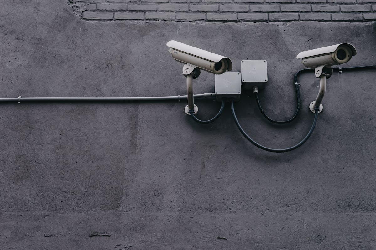 Security camera in a children's room setting — cameras in kids rooms privacy and safety